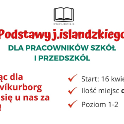 Islandzki dla pracowników szkół i przedszkoli