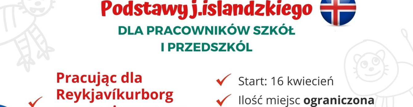 Islandzki dla pracowników szkół i przedszkoli