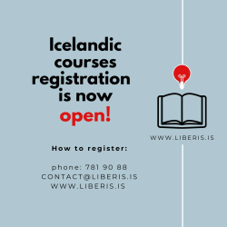 Icelandic courses registration is now open!