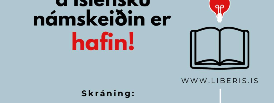 Skráning á íslensku námskeiðin er hafin!