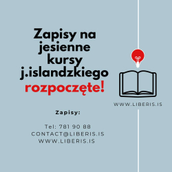 Zapisy na jesienne kursy j.islandzkiego rozpoczęte!